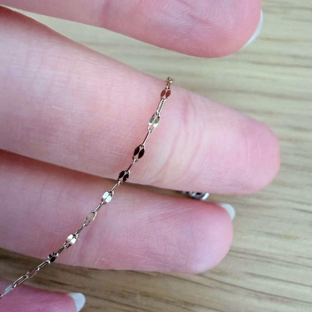 CATBIRD Tinsel Choker in White Gold - Picture 4 of 5